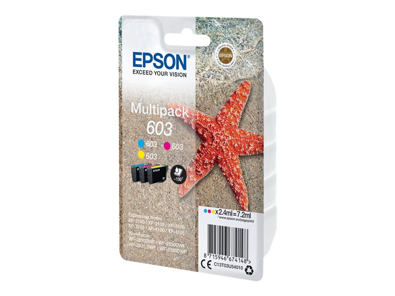 EPSON 1LB Multipack 3-colours 603 w/s