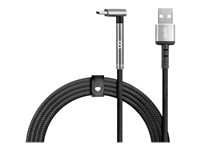 LOGiiX Piston Connect Stance USB-C Cable - USB-A to USB-C - 5 Feet - Black - LGX13135