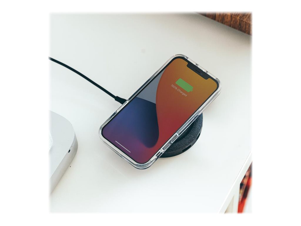 mophie wireless charging mat / power adapter + AC power adapter 2 x USB USB-C 60 Product shot Top 78750