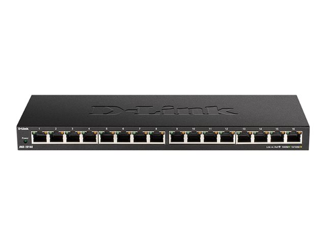 D-LINK 16-Port Unmanaged Gigabit Switch