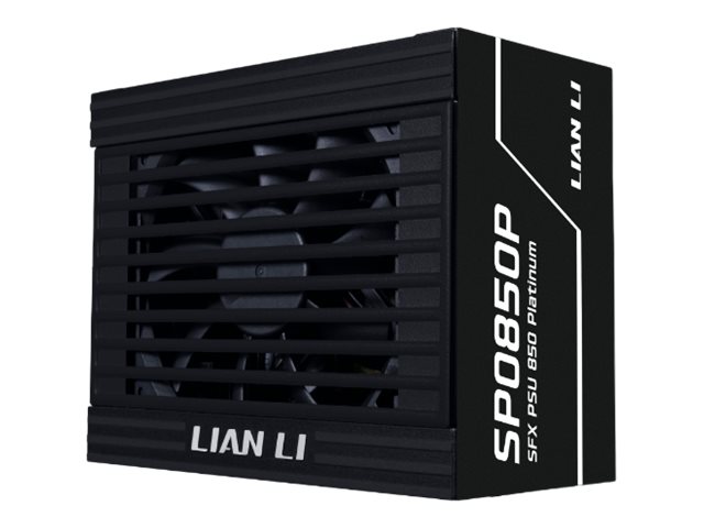 Lian Li SP850P power supply 850 Product shot Right-angle 79400