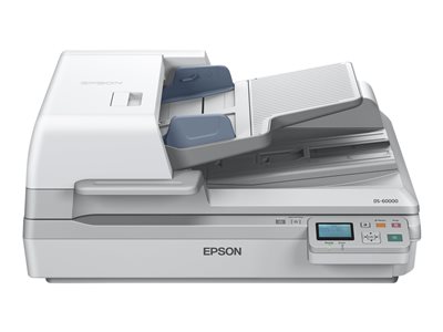 Epson WorkForce DS-60000 - Document scanner - Duplex - A3 - 600 dpi x 600 dpi - up to 40 ppm (mono) / up to 40 ppm (colour) - ADF (200 sheets) - up to 5000 scans per day - USB 2.0