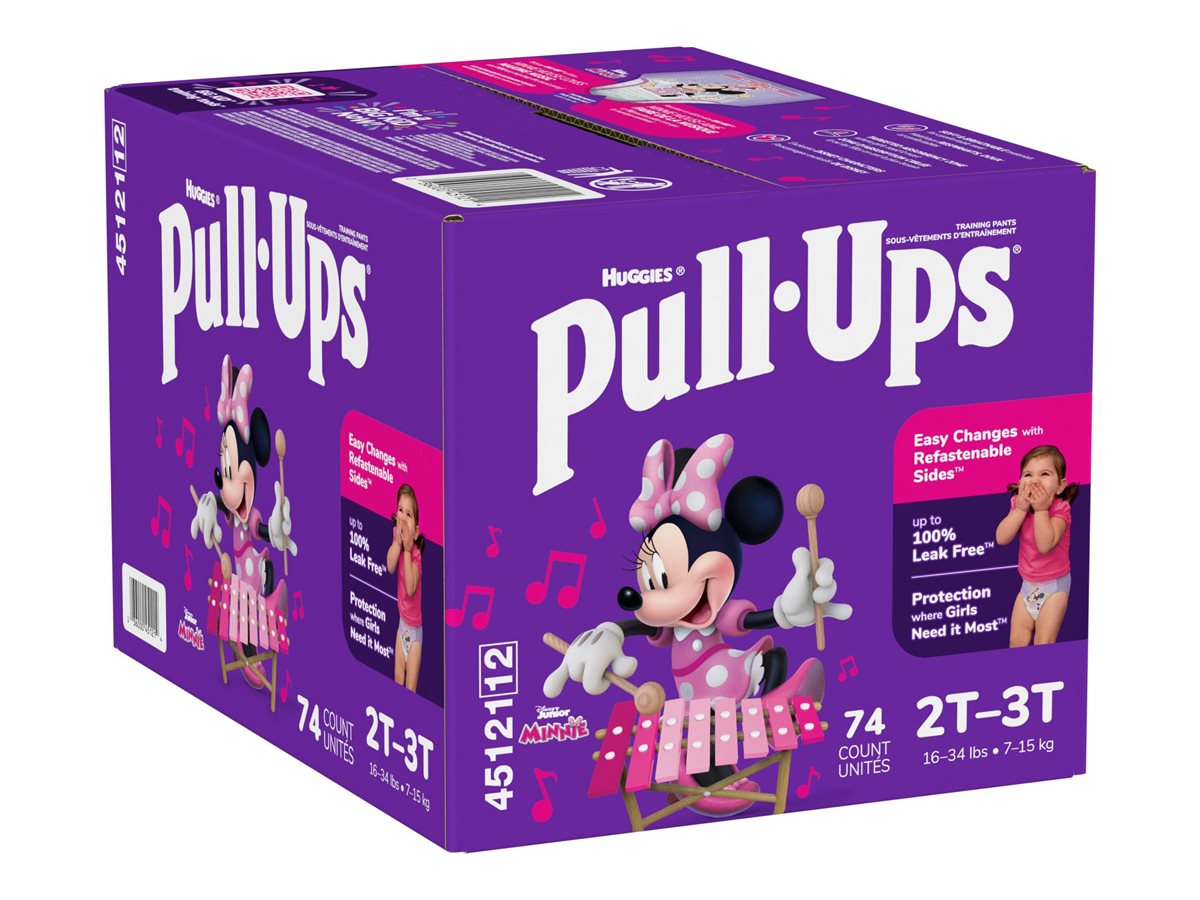 Huggies Pull-Ups New Leaf Training Underwear for Girls 3T-4T 96