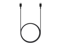 Samsung EP-DX310 - USB cable - 24 pin USB-C (M) to 24 pin USB-C (M) - USB 2.0 - 3 A - 6 ft - black