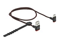 DeLOCK Easy USB 2.0 USB Type-C kabel 50cm Sort