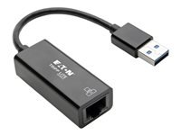 Eaton Tripp Lite Series USB 3.0 SuperSpeed to Gigabit Ethernet Adapter RJ45 10/100/1000 Mbps