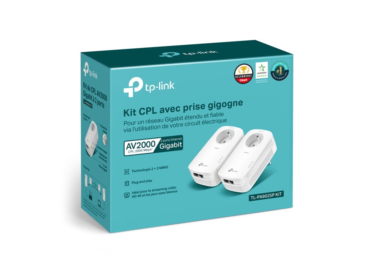 TP-LINK AV2000 2-Port Gigabit Passthroug