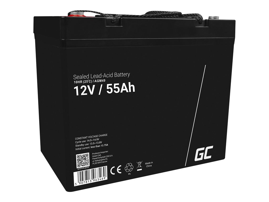 GREENCELL battery AGM VRLA 12V 55Ah