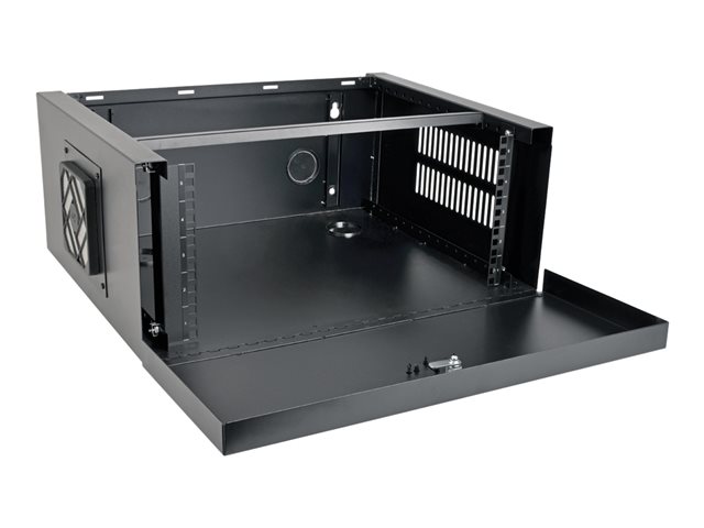 Tripp Lite 5U Security DVR Lockbox Rack Enclosure 60lb Capacity Black