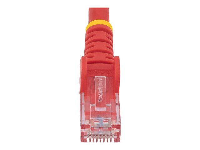 Startechcom 50cm Cat6 Ethernet Cable 10 Gigabit Snagless Rj45 650mhz 100w Poe Patch Cord Cat 6 10gbe Utp Network Cable W Strain Relief Red Fluke Tested Wiring Is Ul Certified Tia Category 6 24awg N6patc50cmrd Network Cable 50 Cm Red