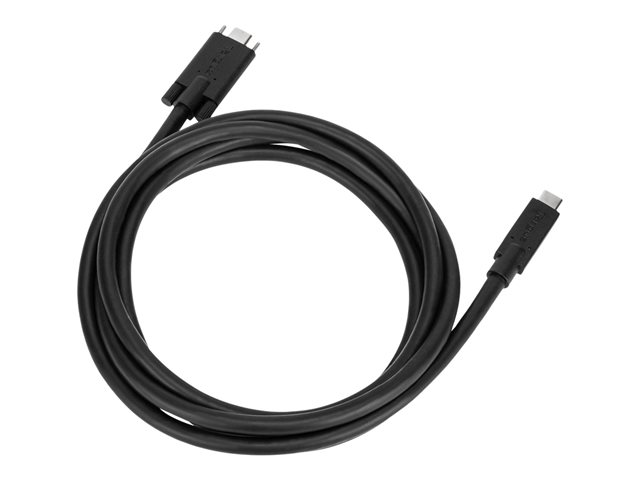 Targus - USB cable - 24 pin USB-C (M) to 24 pin USB-C (M) screwable - 1.8 m 