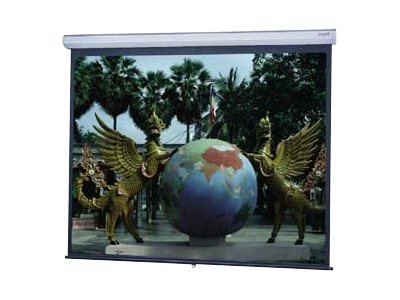 Da-Lite Model C Projection Screen with CSR - Manual Screen with Controlled Screen Return for Large Rooms - 137