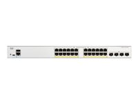 Cisco Catalyst 1200-24P-4X - switch - 24 ports - smart - rack-mountable