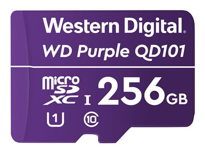 WD Purple 256GB SC QD101 microSD - WDD256G1P0C