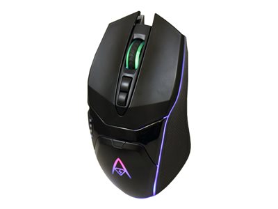 ADESSO RGB ILLUMINATED USB GAMING MOUSE,  MULTI-COLOR LED BACKLIGHT ,7-BUTTON GA