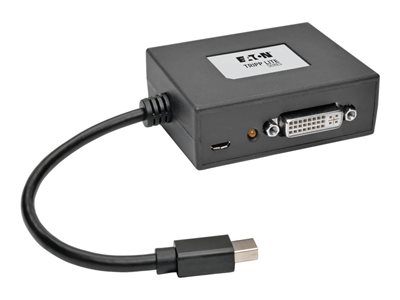 Tripp Lite 2-Port Mini DisplayPort to DVI Multi Stream Transport Hub 1080p