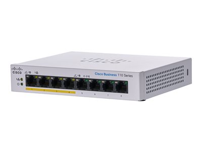Business 110 Series 110-8PP-D - Switch - unmanaged