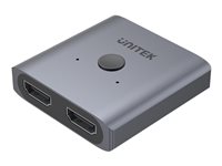Unitek HDMI-opdeler HDMI Grå