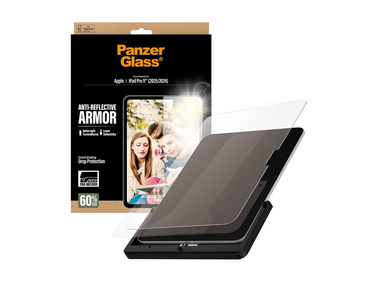 PanzerGlass Apple iPad Pro 11" antireflexní s instalačním rámečkem – foto 5