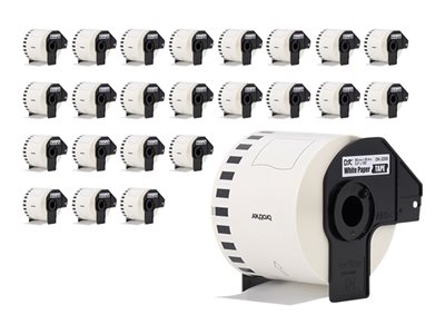 Brother DK-220524PK - Black on white