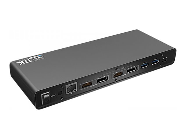 MCL - station d\'accueil - USB-C - 2 x HDMI, 2 x DP - 1GbE