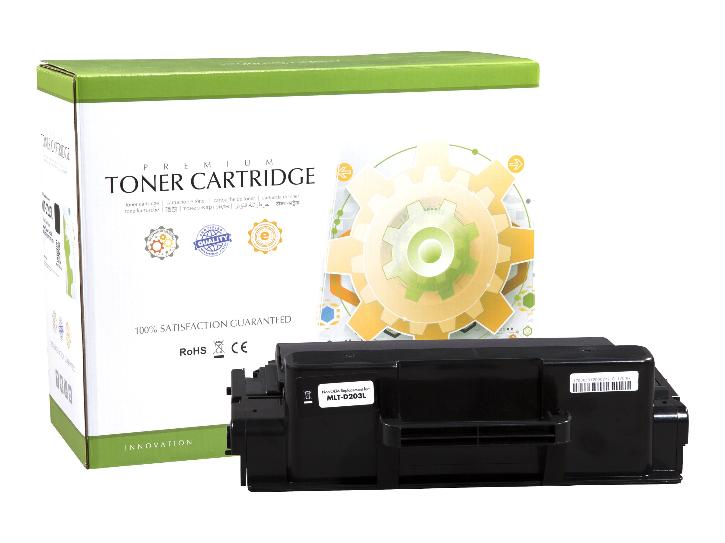 STATIC Toner cartridge compatible with Samsung MLT-D203L/SU897A black compatible 5.000 pages