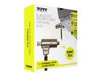 PORT DESIGNS SECURITY CABLE KEYED NANO