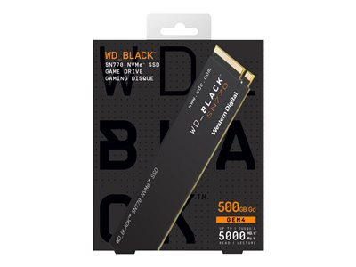 Disque SSD Interne - SN770 NVMe - WD_BLACK - 2 To - M.2 2280