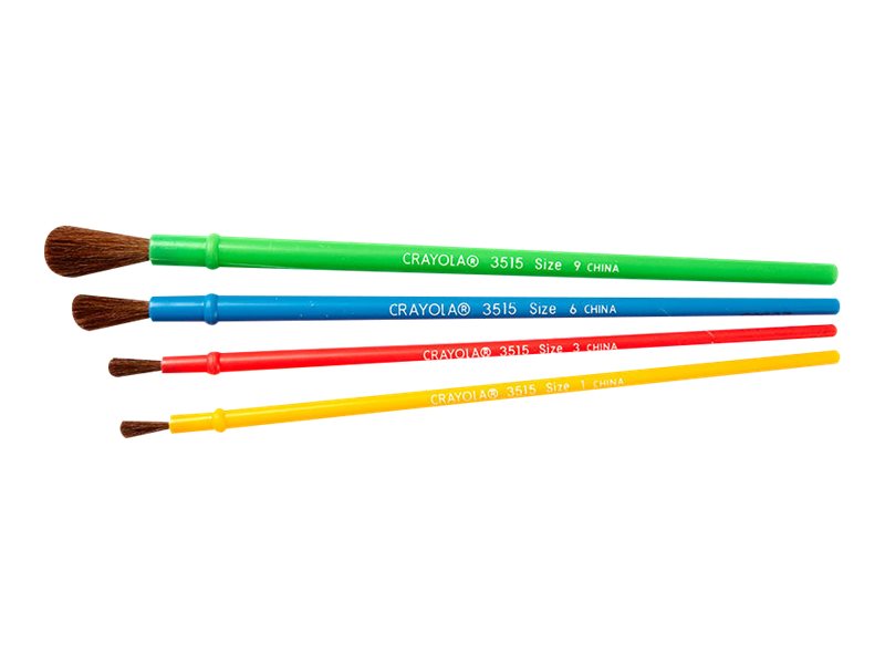 Crayola Paint Brushes - 4 Pack