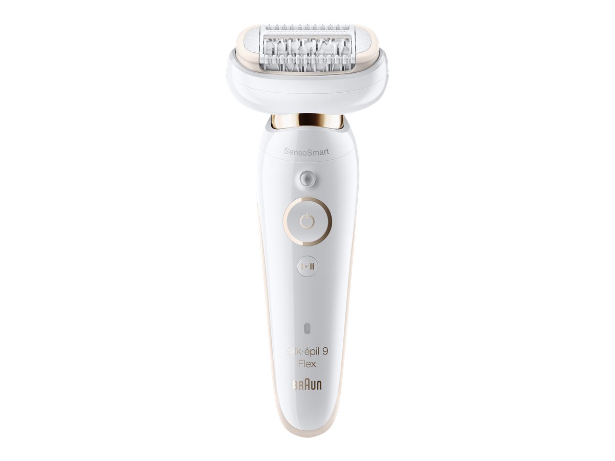 Buy Braun Epilator Silk-épil 9 9-020 with Flexible Head, Facial Hair  Removal for Women, Hair Removal Device, Shaver & Trimmer, Cordless,  Rechargeable, Wet & Dry, Beauty Kit with Body Massage Pad Online