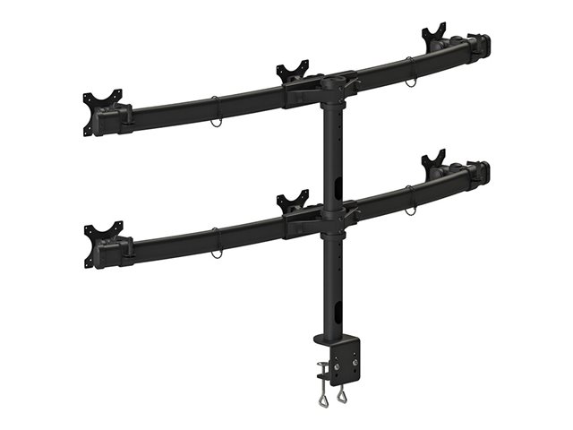 NEOMOUNTS FPMA-D700D6 Desk Mount 6x19-27