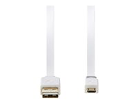 Nedis USB 2.0 USB-kabel 1m Hvid