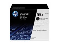 HP Laserjet CE255X Black Dual Pack