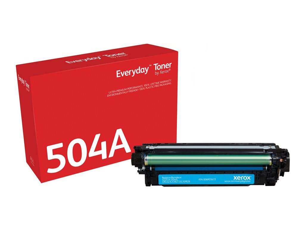 CYAN TONER CARTRIDGE EQUIVALENT TO HP 504A FOR COLOR LASERJET – Xerox