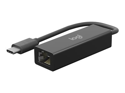 LOGI USB-C-to-Ethernet Adapter - GRAPH - 952-000149