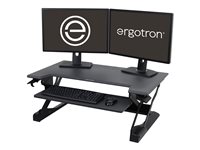 Ergotron WorkFit-TL Stående skrivebordsomformer Sort