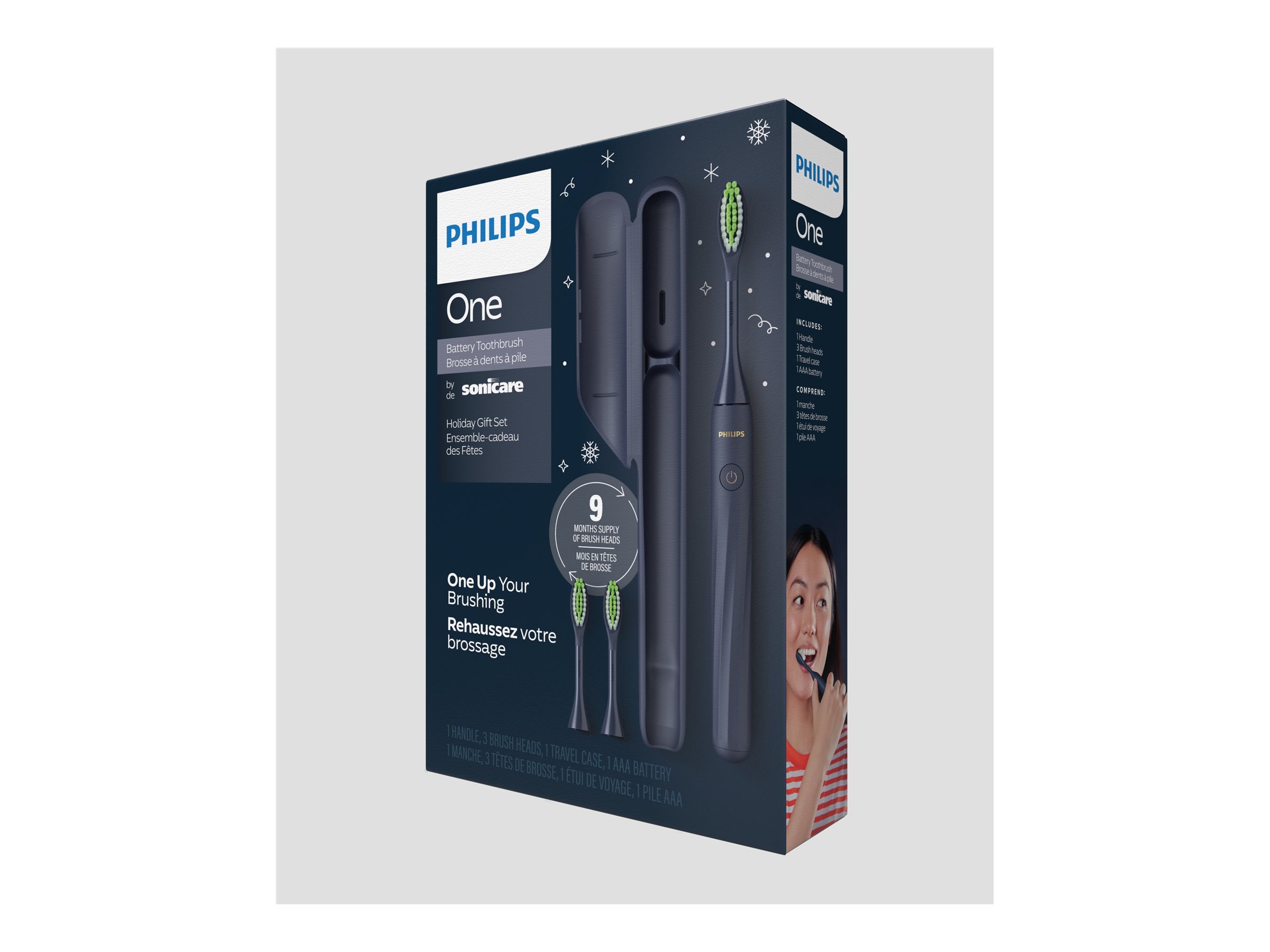 Philips One by Sonicare Holiday Pack - Midnight Blue