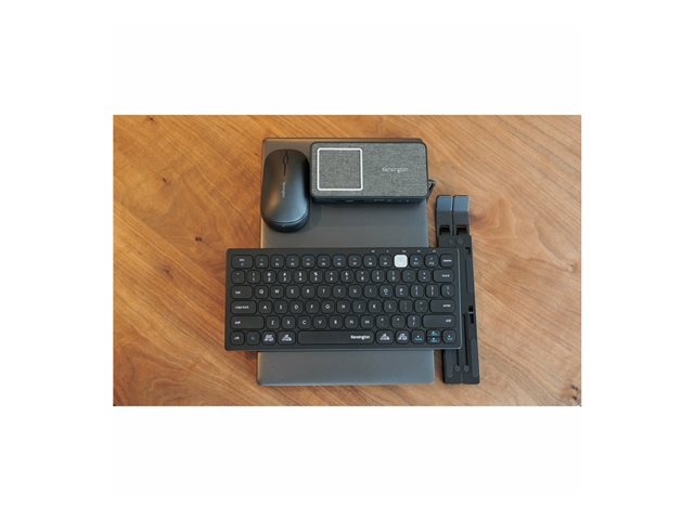 Kensington Multi-Device Dual Wireless Compact Keyboard - klávesnice - německá - černá Vstupní zařízení – foto 18