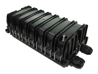 Eaton Tripp Lite Series Fiber Splice Horizontal Enclosure - 3 Splicing Trays, 72 Fiber Capacity, IP68 Rated