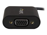 StarTech USB-C to VGA Adapter - 1920x1200 - USB C Adapter - USB Type C to VGA Monitor / Projector Adapter (CDP2VGASA) - exter