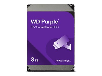 WD Purple 3TB SATA 8,9cm 3,5Zoll HDD, WESTERN DIGITAL WD33PURZ (BILD3)