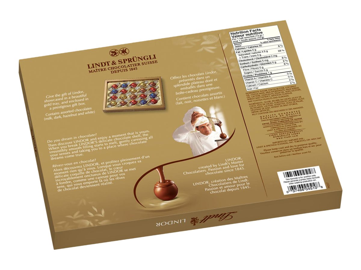 LINDOR Chocolate Truffles - Assorted - 250g