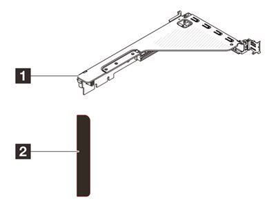 Lenovo - Server riser kit