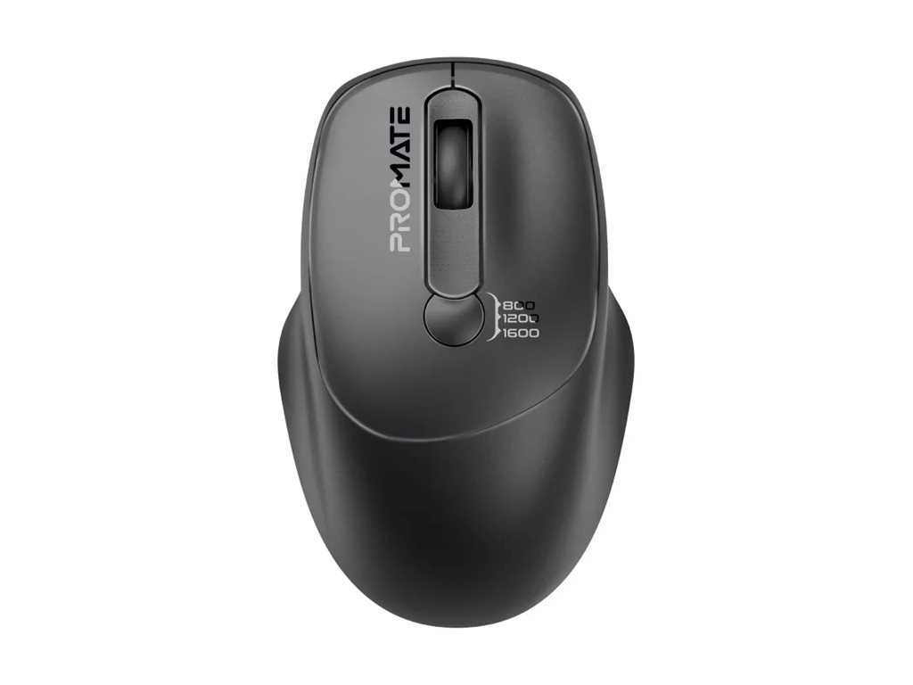 Promate EZgrip UniGlide mouse 2.4 GHz Package view Left-angle 77800