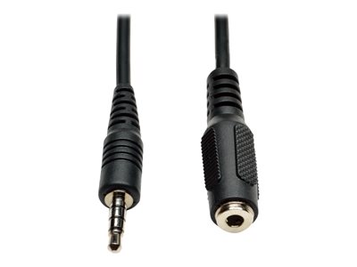 Tripp Lite 6ft Mini Stereo Audio 4 Position Headset Extension Cable 3.5mm M/F 6'