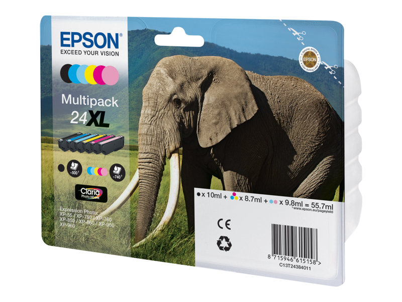 EPSON 3LB Ink Cartridge Multipck 6-col.