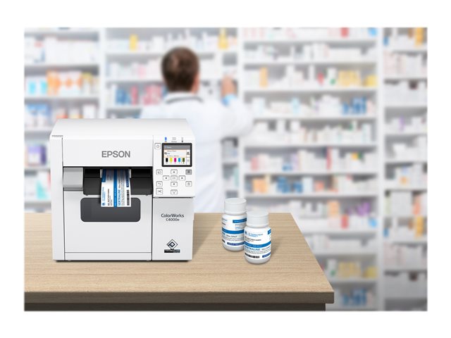 EPSON CW-C4000e Colour Label Printer C31CK03102BK