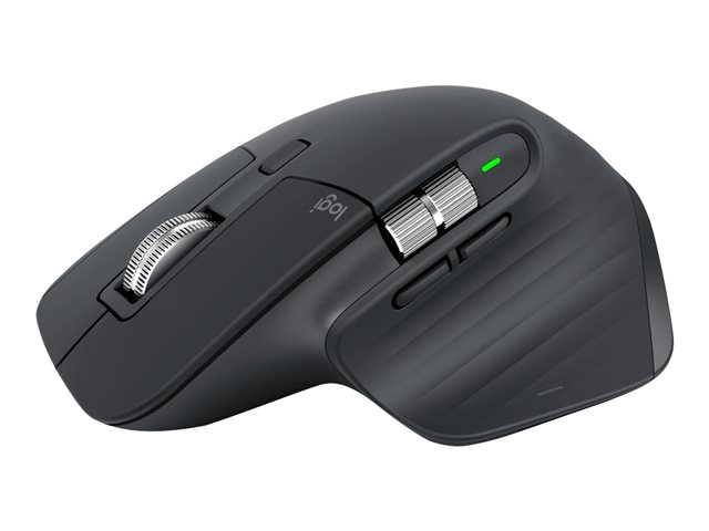 Logitech Master Series Mx Master 3s Mouse Bluetooth 24 Ghz Graphite