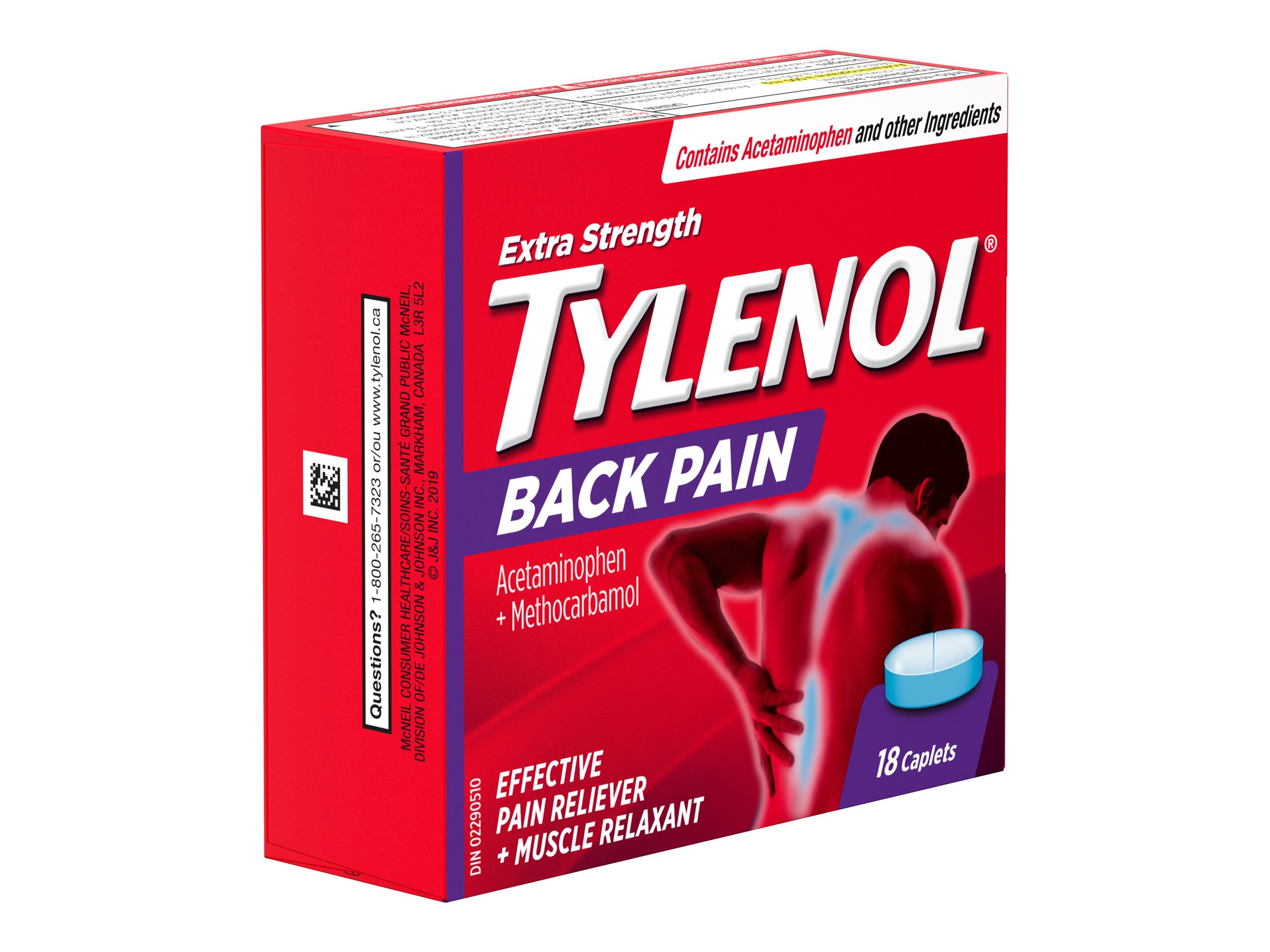 Extra Strength TYLENOL® For Back Pain Relief