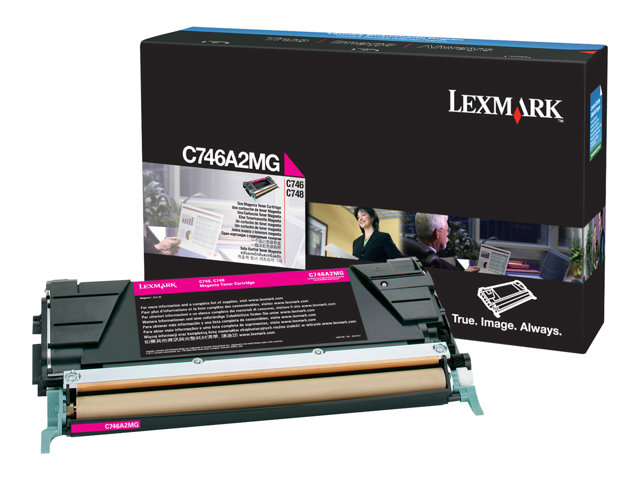 Lexmark - Magenta - original - toner cartridge LCCP, LRP 